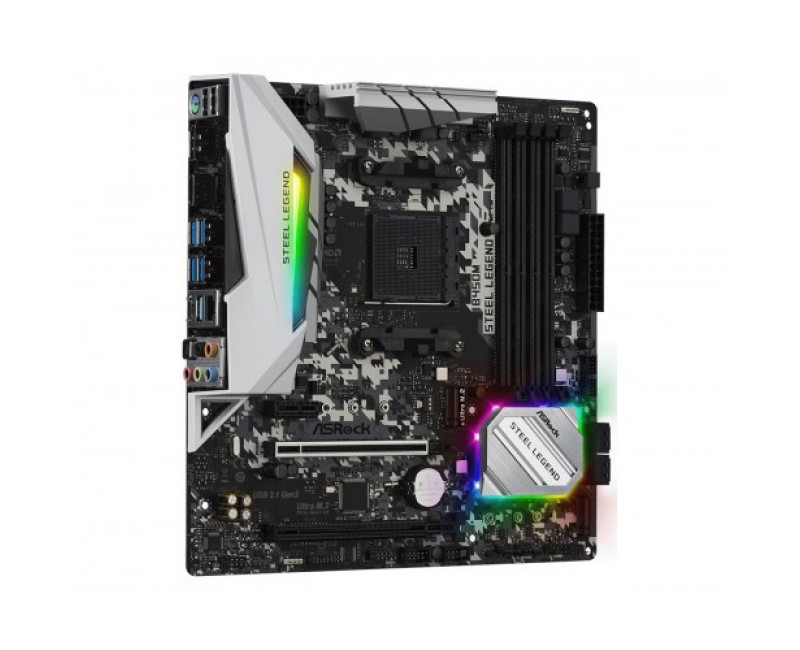 Asrock B450M Steel Legend AMD Micro-ATX Motherboard