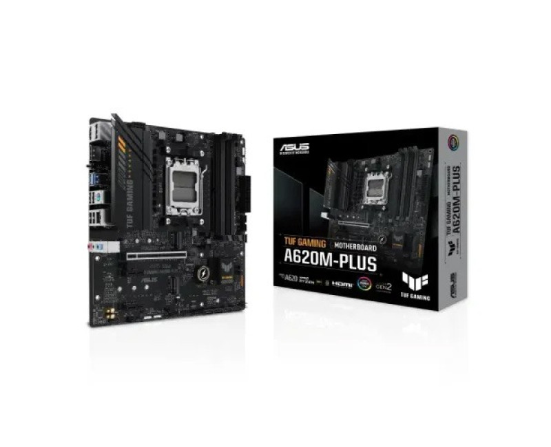 ASUS TUF GAMING A620M-PLUS AMD AM5 Micro-ATX Motherboard