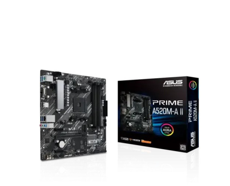 Asus PRIME A520M-A II AM4 micro ATX Motherboard