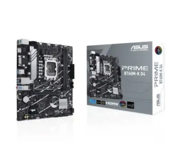 Asus PRIME B760M-K D4 mATX Motherboard
