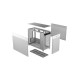 Asus Prime AP201 Mesh Mini Tower Micro-ATX Desktop Case (White)
