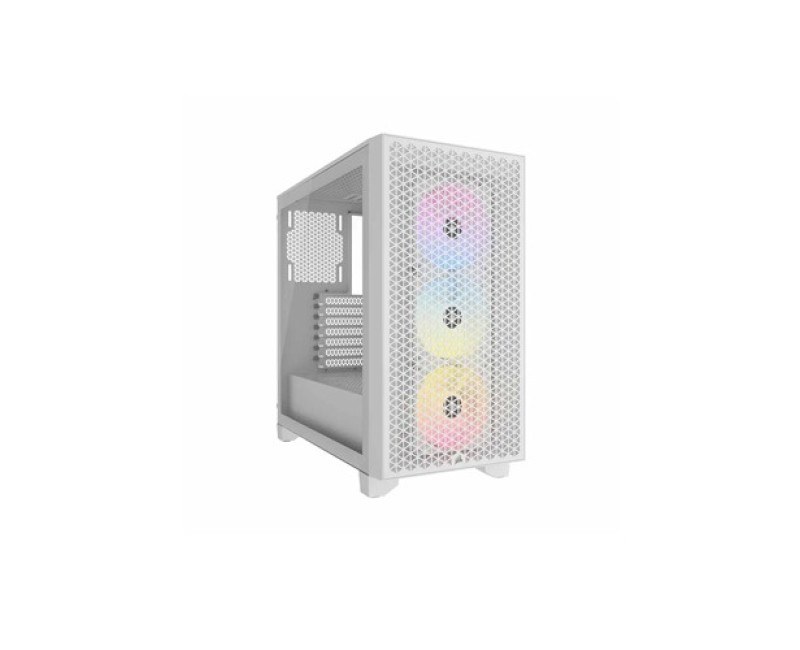 Corsair 3000D RGB Airflow White Mid-Tower ATX Desktop Case
