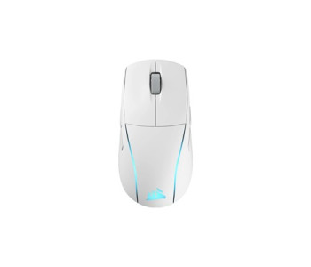 Corsair M75 RGB Dual Mode Lightweight Gaming Mouse (White)