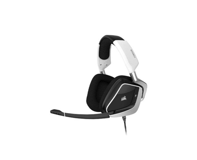 Corsair VOID RGB ELITE USB Premium Gaming Headset with 7.1 Surround Sound — White (AP)
