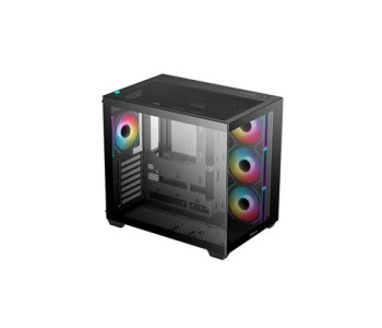 DeepCool CG530 4F ARGB M-ATX Case (Black)