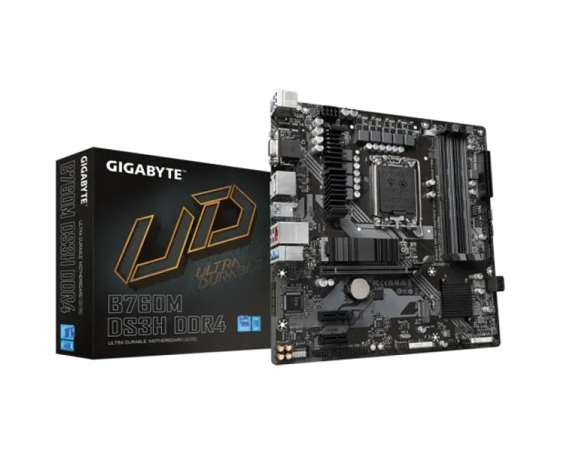 GIGABYTE B760M DS3H DDR4 mATX Motherboard