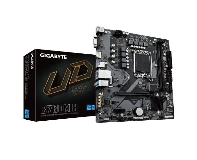 GIGABYTE B760M H DDR5 Micro ATX Motherboard