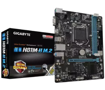 Gigabyte GA-H81M-H M.2 DDR3 Intel Motherboard