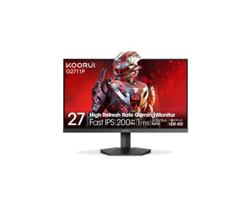 KOORUI G2722P 27-inch 200Hz QHD IPS Gaming Monitor