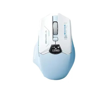 Lingbao M8 Wireless Tri-Mode Gaming Mouse - Blue