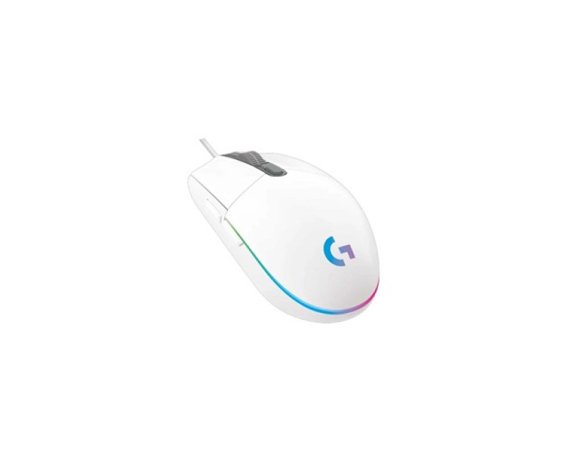 Logitech G102 Lightsync Gaming Mouse (White)