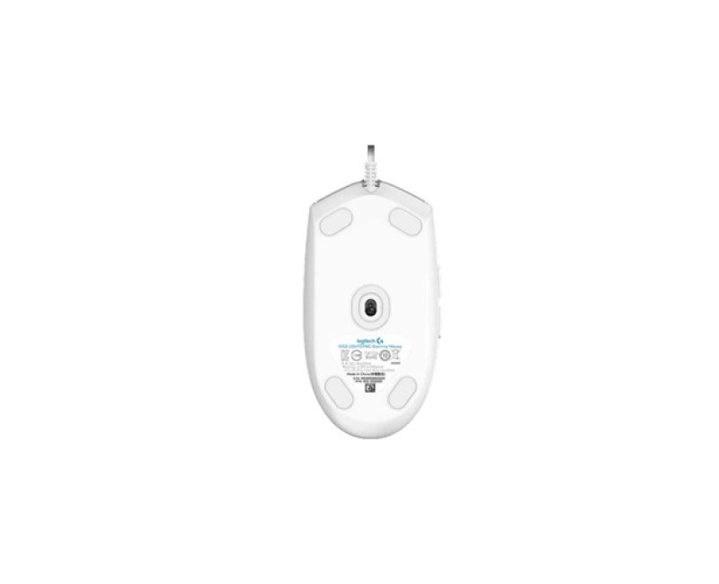 Logitech G102 Lightsync Gaming Mouse (White)