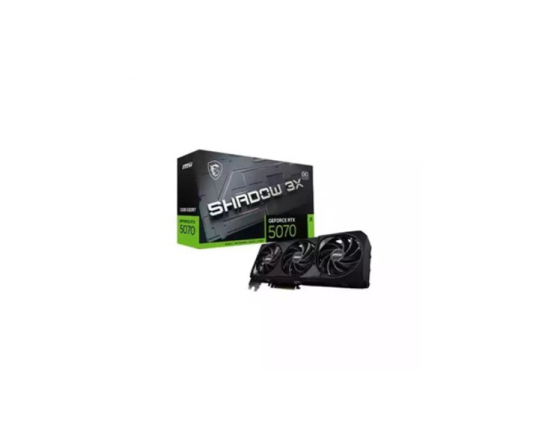 MSI GeForce RTX 5070 12G SHADOW 3X OC 12GB Graphics Card