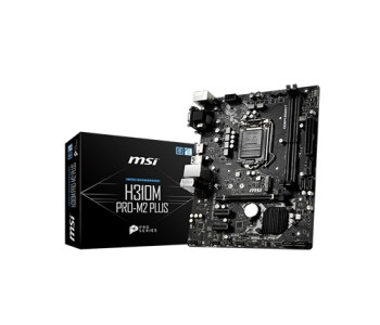 MSI H310M Pro-M2 Plus 9th Gen DDR4 m-ATX Intel H310 Motherboard