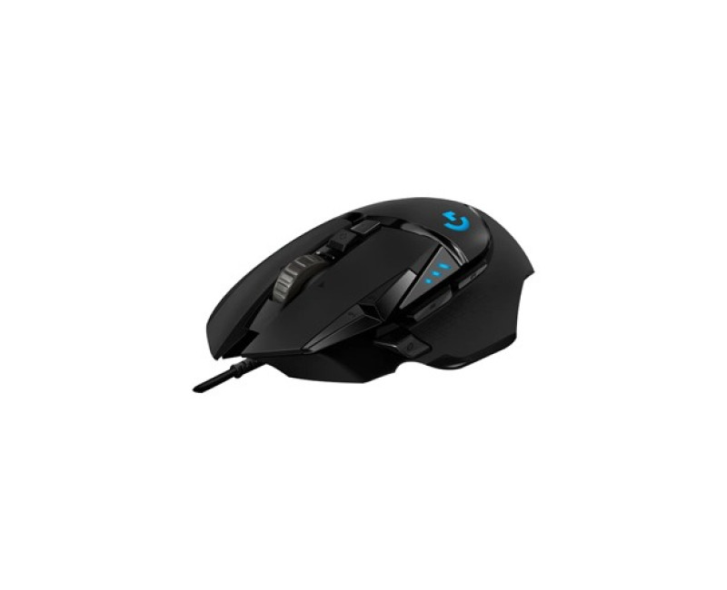 Logitech G502 Hero Wired Gaming Mouse (Black)