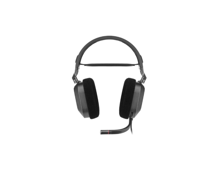 CORSAIR HS80 RGB CARBON GAMING USB WIRED HEADSET (BLACK)