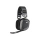 Corsair HS80 RGB WIRELESS Premium Gaming Headset with Spatial Audio — Carbon